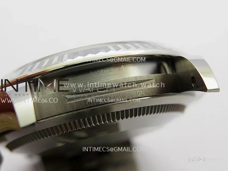 DateJust 126234 36mm 904L SS V2 VSF 1:1 Best Edition Black Dial Stick Marker On Jubilee Bracelet DD3235