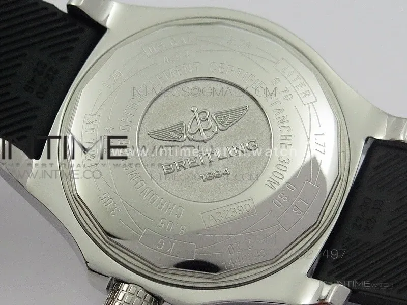 Avenger GMT SS Black Sticks Marker Dial on Rubber strap A2836