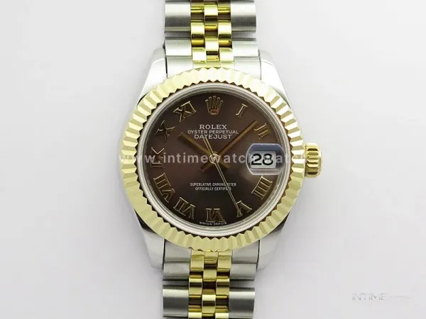 Datejust 28mm 279173 SS/YG BP Best Edition Gray Roman Markers Dial on SS/YG Jubilee Bracelet ETA2671