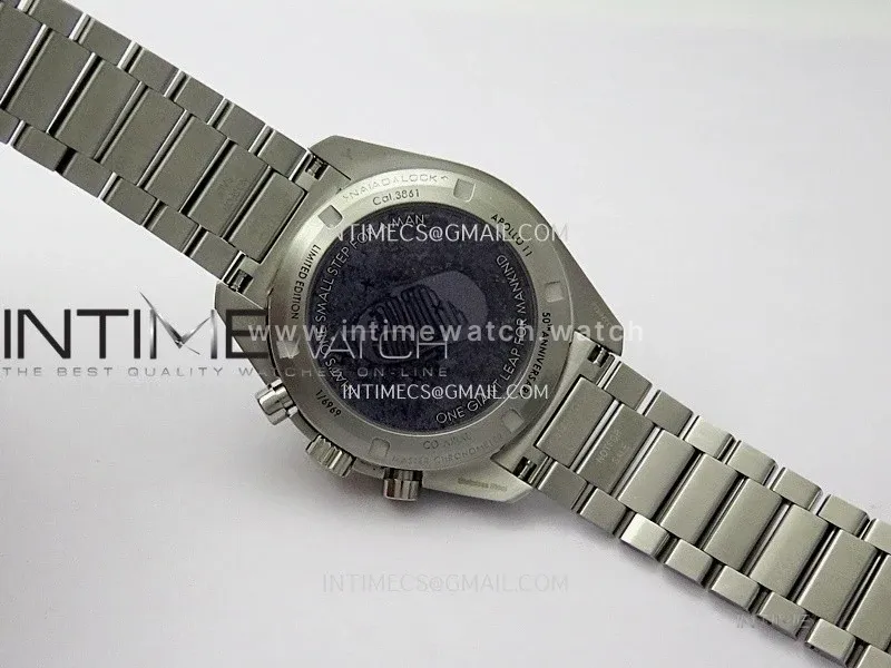 Speedmaster Professional 50th Anniversary SS/YG N1F Best Edition Gray Dial On SS Bracelet Asian 3861