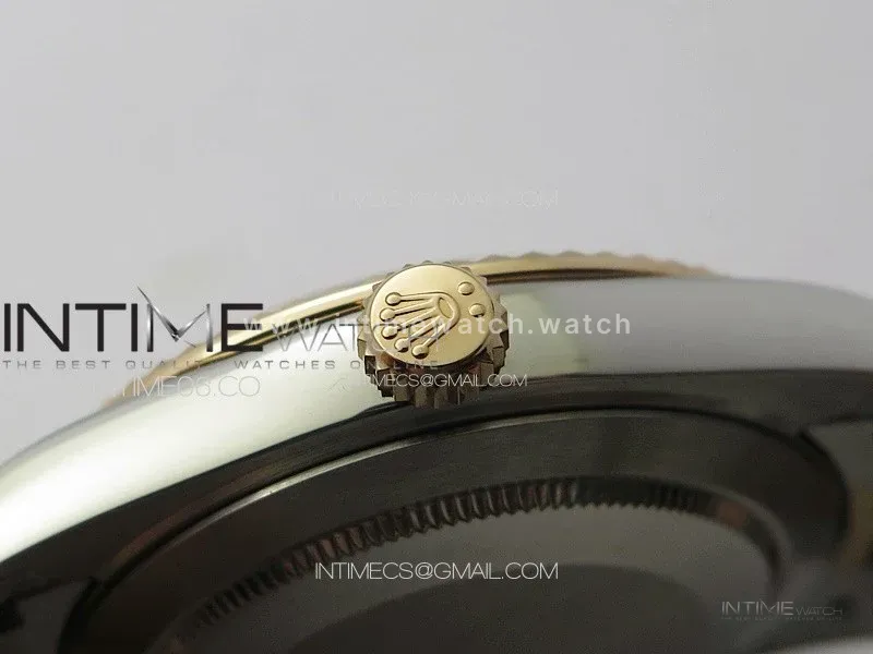 DateJust 41 126331 904L SS/RG GMF 1:1 Best Edition Brown Dial Sticks Markers On Jubilee Bracelet VR3235