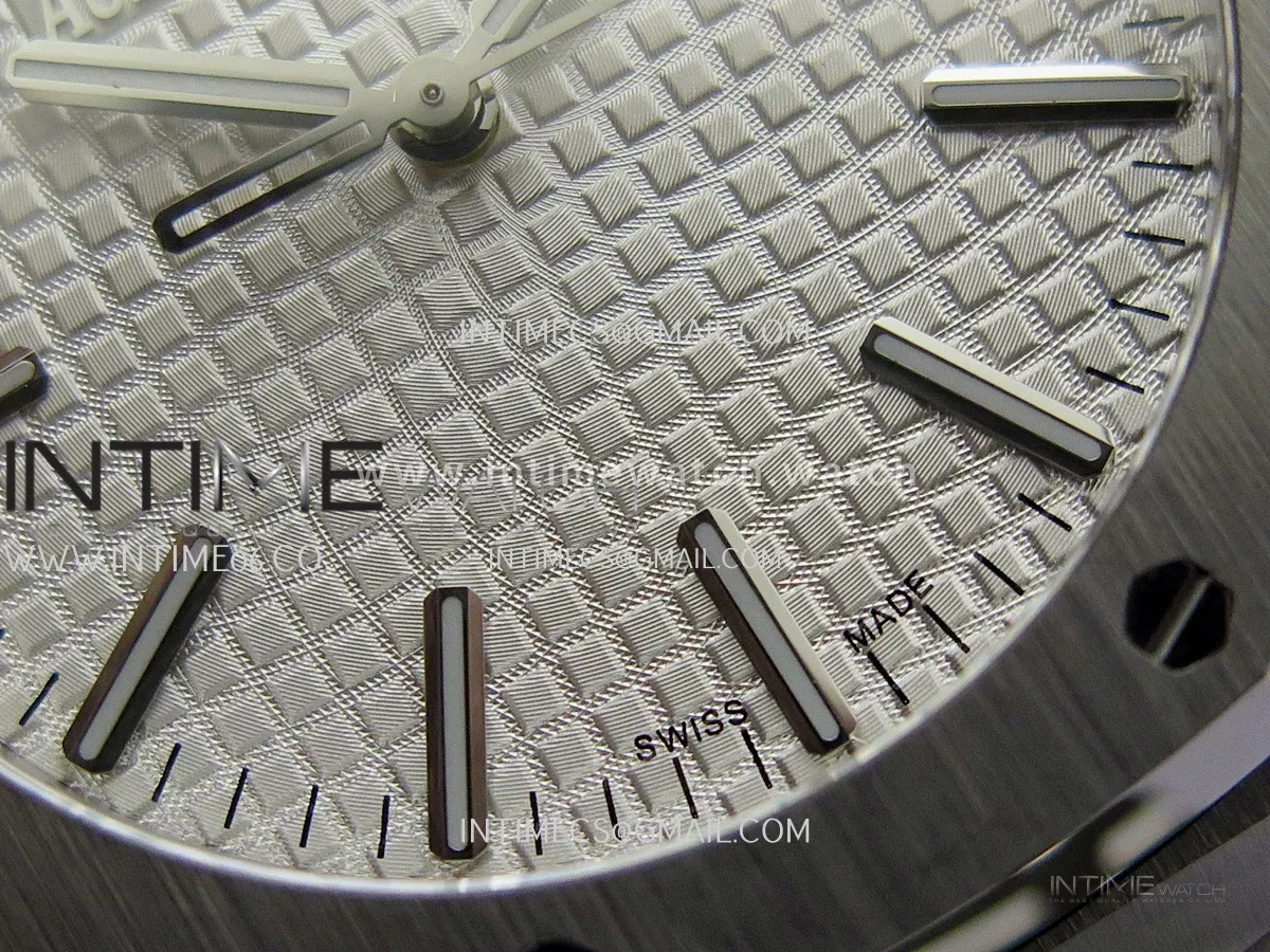 Royal Oak 41mm 15510 SS JF 1:1 Best Edition Silver Dial On SS Bracelet Super Clone DD4302 (Free Sprung Look)