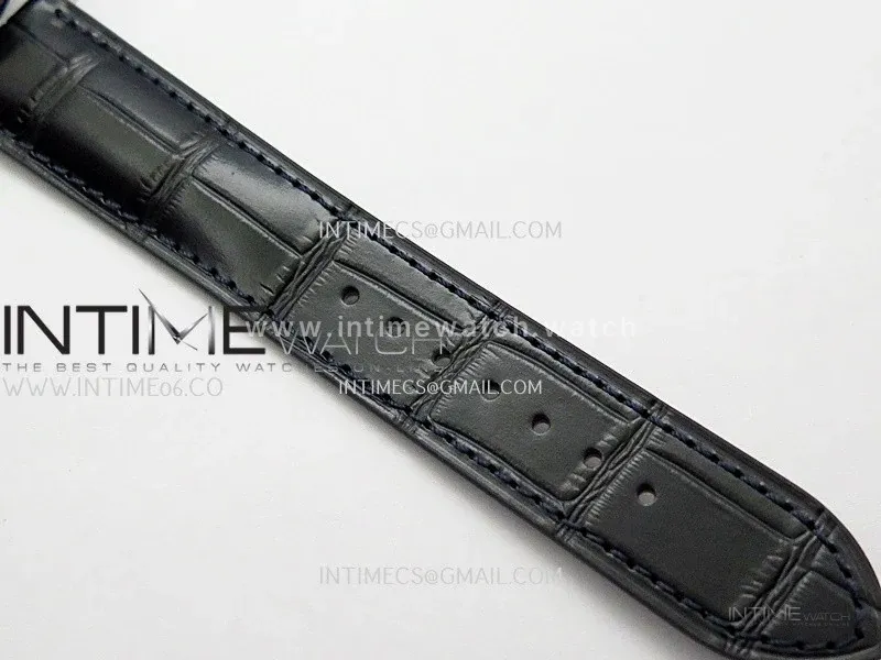 Grand Complications 6104P-010 SS PPF 1:1 Best Edition Blue Dial On Blue Leather Strap Super Clone Asian 240