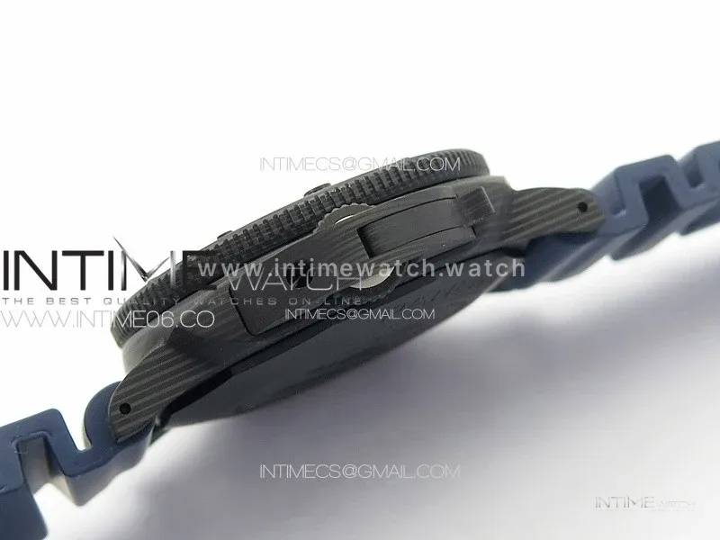 PAM1232 Carbotech 44mm VSF Best Edition Blue Dial Blue Markers on Blue Rubber Strap P.9010 Clone