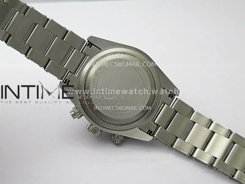 Black Bay Chrono SS TWF 1:1 Best Edition Black Dial on SS Bracelet A7750