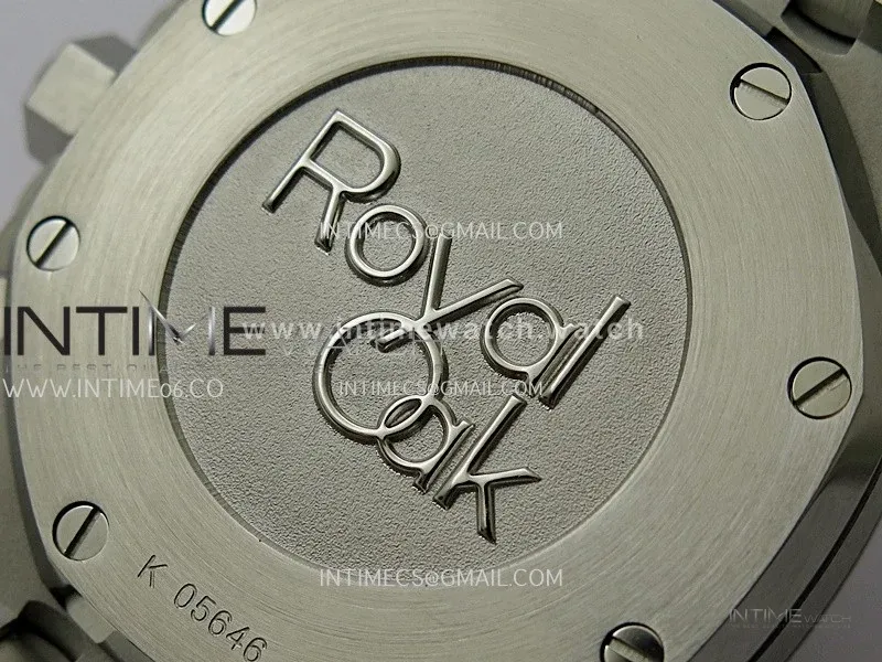 Royal Oak Chrono 26331ST SS IPF 1:1 Best Edition Gray Dial Black Subdial on SS Bracelet A7750