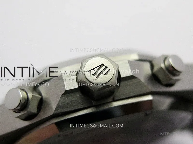 Royal Oak Chrono 26240 50th SS V2 DDF 1:1 Best Edition Silver Dial On SS Bracelet Super Clone DD4401