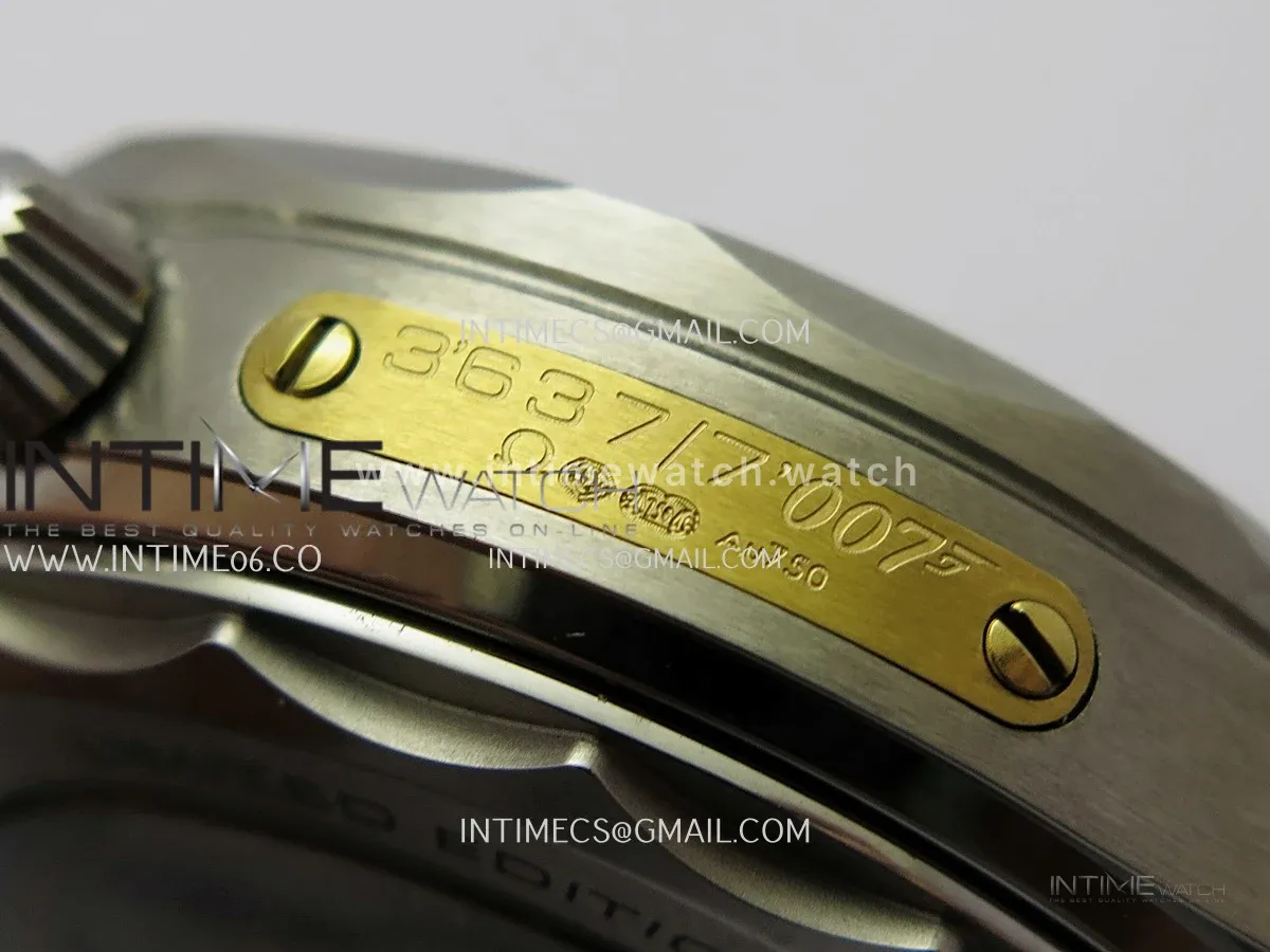 Seamaster Diver 300M 007 Free Sprung ORF 1:1 Black Dial On SS/RG Bracelet Asian Super Clone 8800