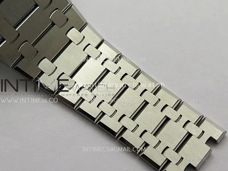 Royal Oak 41mm 15510 SS DDF 1:1 Best Edition Green Dial On SS Bracelet DD4302 Super Clone