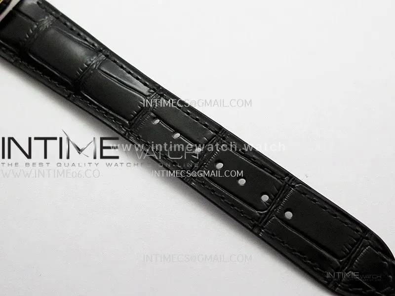 Grand Complications 6102P RG PPF 1:1 Best Edition Black Dial On Black Leather Strap Super Clone Asian 240