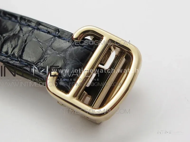 Tank WJTA0029 29mm 8848F RG Gold Dial on Black Croco Strap Ronda Quartz