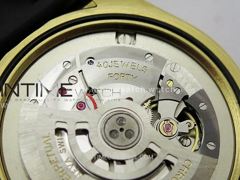 Sky-Dweller 336238 YG Noob 1:1 Best Edition Black Dial on Black Rubber Strap Asian 23J to 9001
