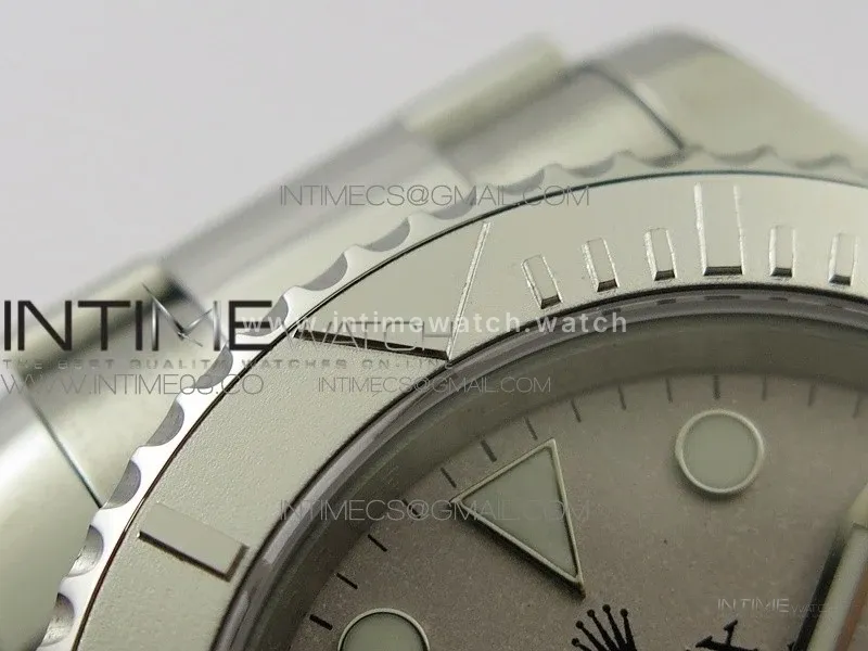 Yacht-Master 116622 904L SS GMF 1:1 Best Edition Gray Dial on 904L SS Bracelet A2836
