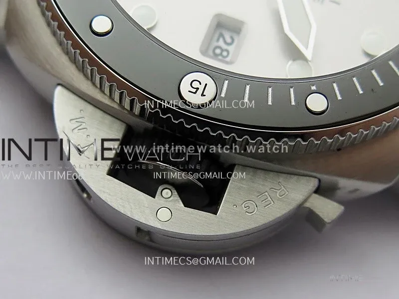 PAM1681 44mm Luna Rossa Submersible VSF 1:1 Best Edition On Gray Fabric Strap P900