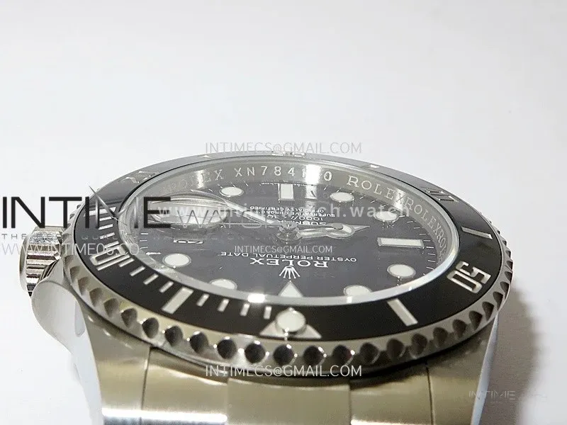 Submariner 41mm 126610 LN Black Ceramic 904L Steel ONE Factory 1:1 Best Edition Black Dial On 904L SS Bracelet VR3235