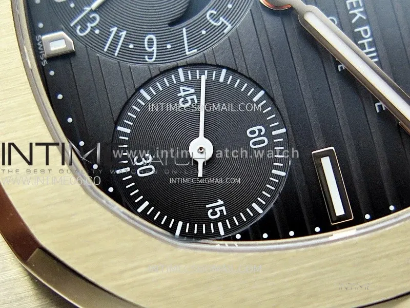Nautilus 5712R-001 PPF 1:1 Best Edition Brown Dial on Brown Leather Strap A240 Super Clone V2