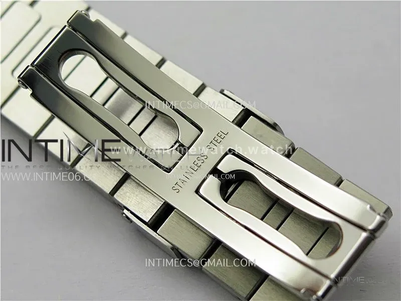Nautilus 5990 SS SPPF 1:1 Best Edition Gray Dial on SS Bracelet Super Clone A28-520