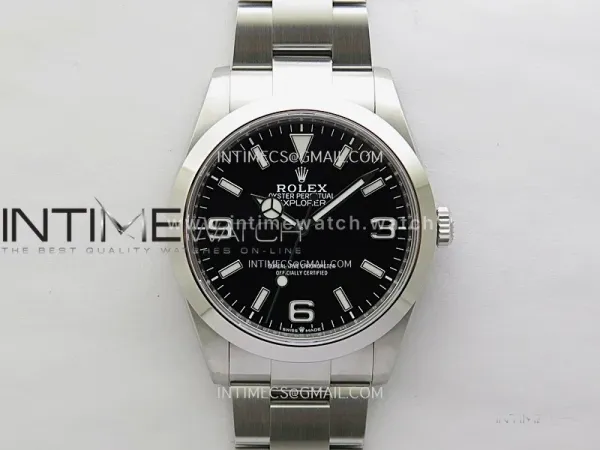 Explorer 224270 40mm 904L SS VSF 1:1 Best Edition Black Dial on 904L SS Bracelet VS3230