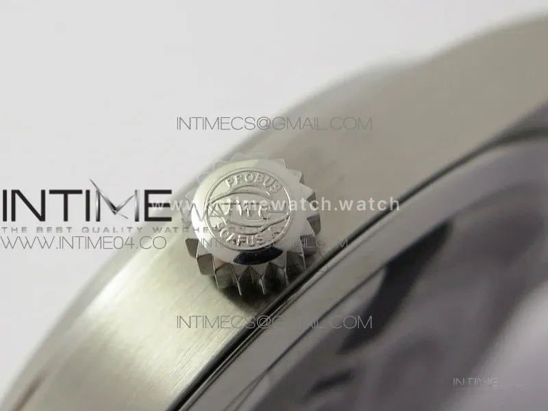 Mark XVIII IW327012 SS M+F 1:1 Best Edition White Dial on White Nylon Strap A2892 (Free Nylon Strap)