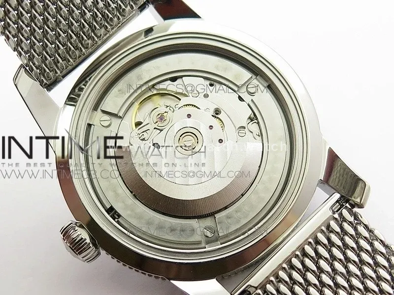 Super Ocean Heritage Brown Ceramic Bezel SS Brown Dial on SS Bracelet A2824
