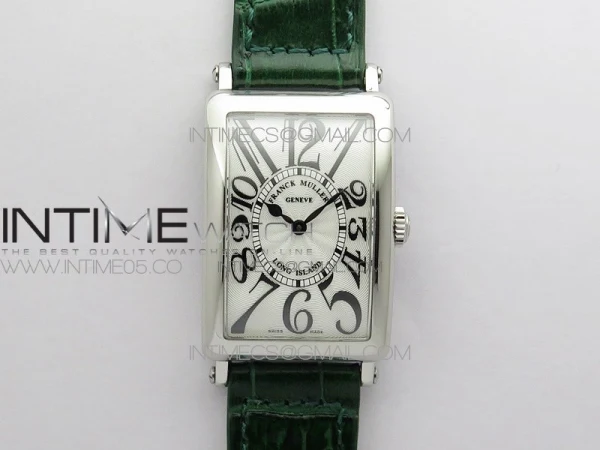 Long Island Ladies SS ZF 1:1 Best Edition on Brown Leather Strap Ronda Quartz
