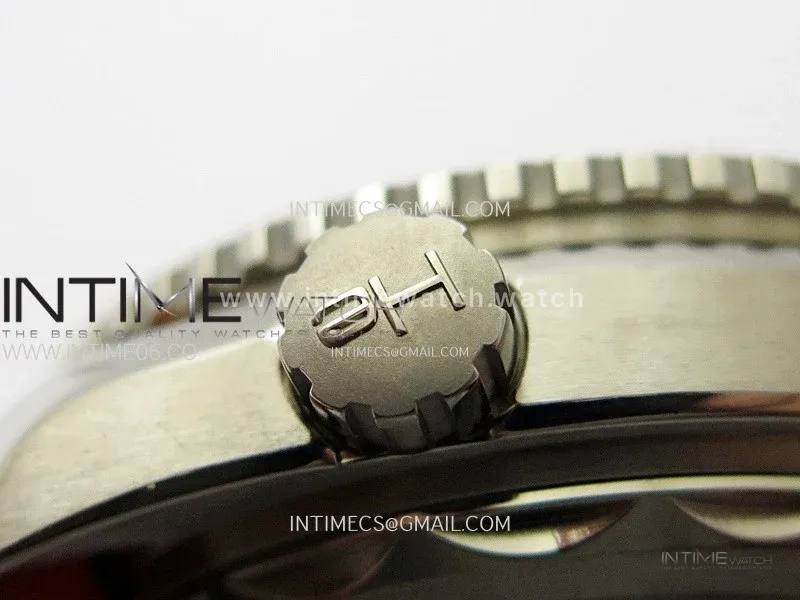 Planet Ocean 43.5mm Ti VSF 1:1 Best Edition Black/Orange Bezel Gray Dial on Gray Nylon Strap A8900