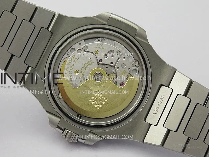 Nautilus 5711/1A SS DDF 1:1 Best Edition White Textured Dial On SS Bracelet Super Clone 324