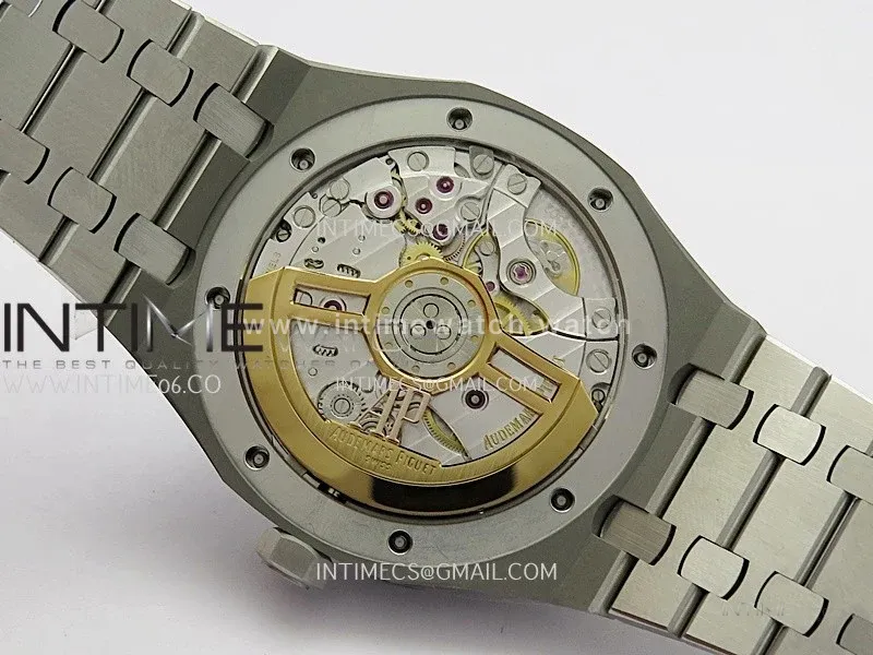 Royal Oak 41mm 15510 SS DDF 1:1 Best Edition Green Dial On SS Bracelet DD4302 Super Clone