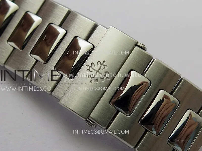 Nautilus 5711/1A SS DDF 1:1 Best Edition Tiffany Blue Textured Dial On SS Bracelet Super Clone 330