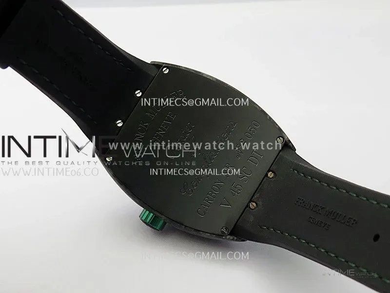 Vanguard Racing Carbon V45 Green ABF Best Edition On Green Nylon Strap A2824