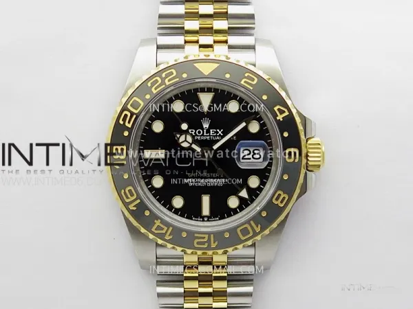 GMT-Master II 126713 GRNR C+F 1:1 Best Edition on Black Dial SS/YG Bracelet Super Clone VR3285 CHS
