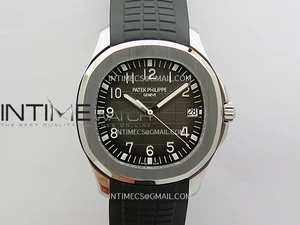 Aquanaut 5167 Black Dial in Stainless Steel