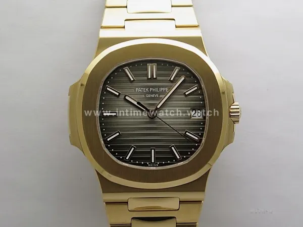 Nautilus 5711/1R-001 RG PPF 1:1 Best Edition Brown Textured Dial on RG Bracelet Super Clone 26-330 V5