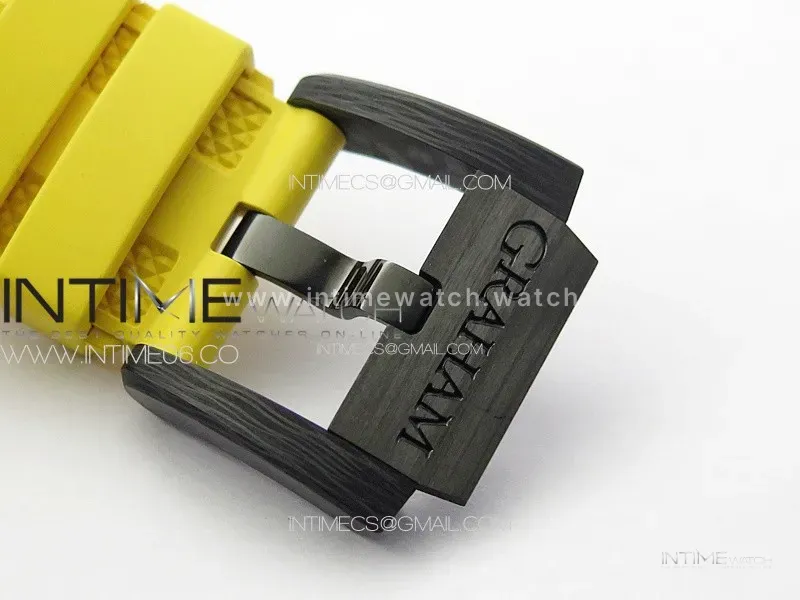 Chronofighter Superlight JKF 1:1 Best Edition on Yellow Rubber Strap A7750