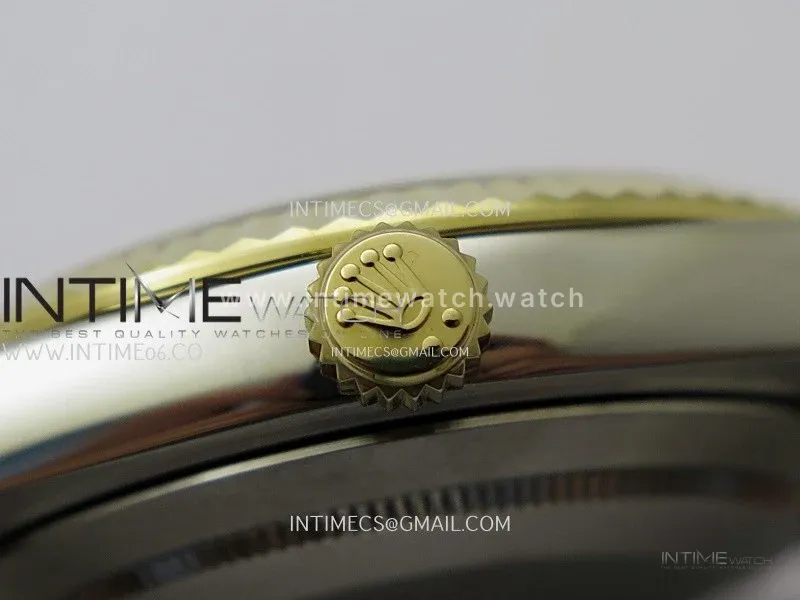 DateJust 126333 904L SS/YG JDF 1:1 Best Edition Black Dial Stick Markers on Jubilee SS/YG Bracelet