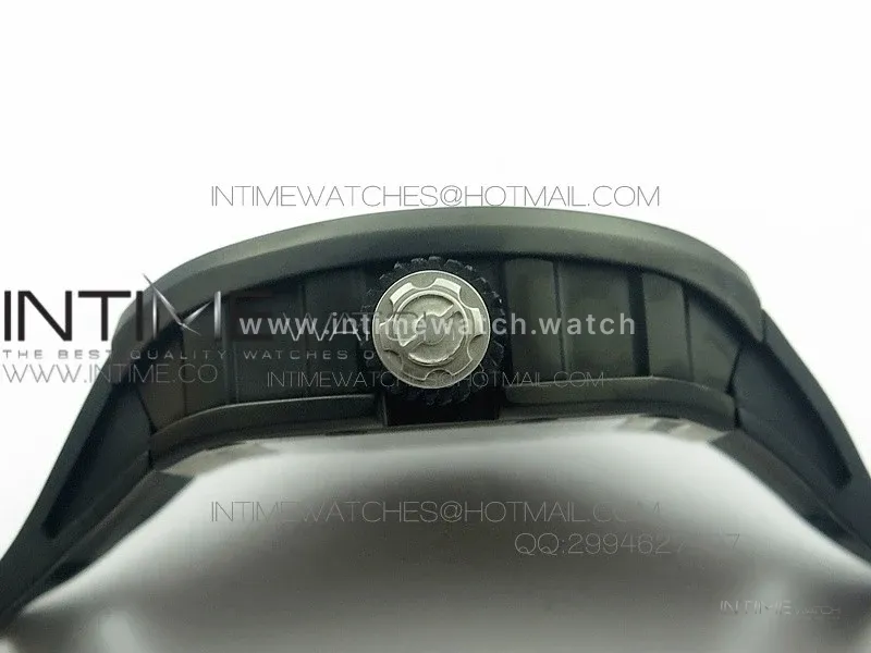 RM022 PVD Skeleton Dial on Black Rubber Strap MIYOTA 9015