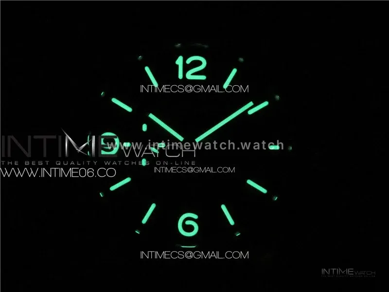 PAM1025 V TTF 1:1 Best Edition Dark Black Dial on Black Nylon Strap P9010