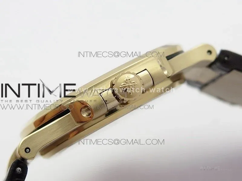 Nautilus 5711/1R PPF V4 1:1 Best Edition White Textured Dial on Brown Leater Strap 324CS