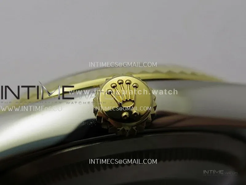 DateJust 126233 36mm 904L SS/YG ONE Factory 1:1 Best Edition Gold Leaves Dial Stick Marker On Oyster Bracelet DD3235