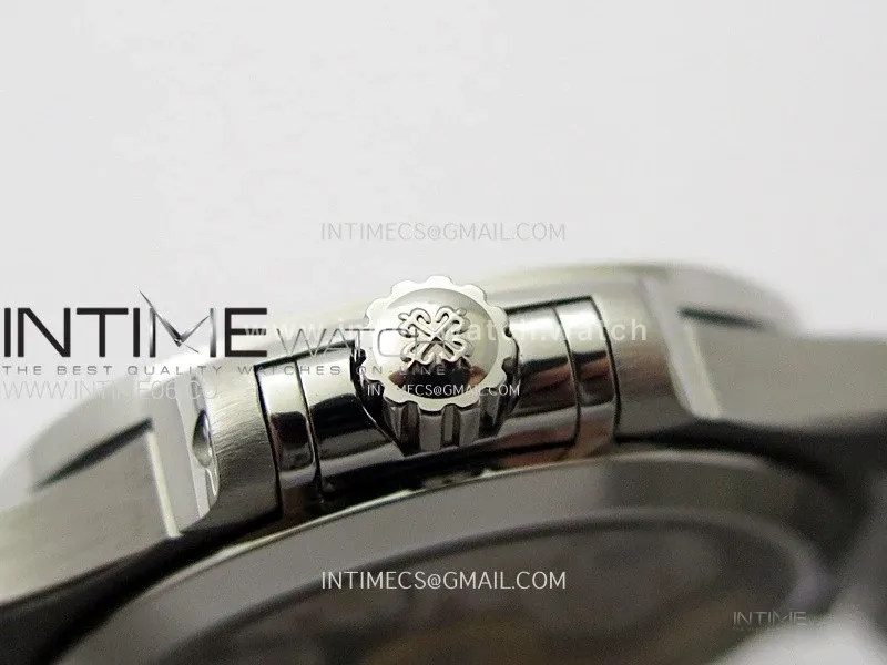 Nautilus 7118 New Version Ladies Diamonds Bezel PPF 1:1 Best Edition Blue Dial on SS Bracelet A324 Super Clone
