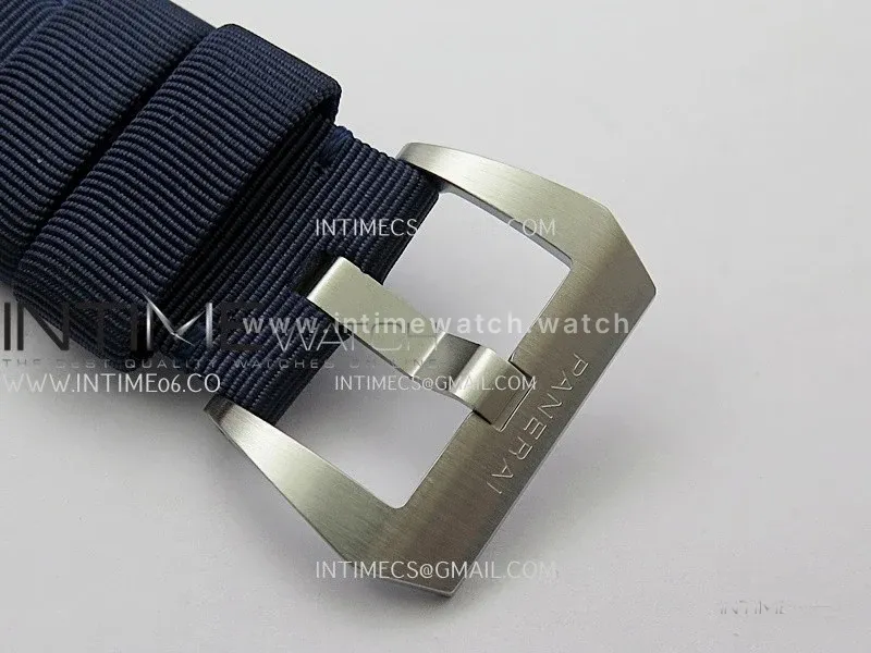 PAM1157 44mm VSF 1:1 Best Edition Blue Dial On Blue Nylon Strap P.9010 Super Clone