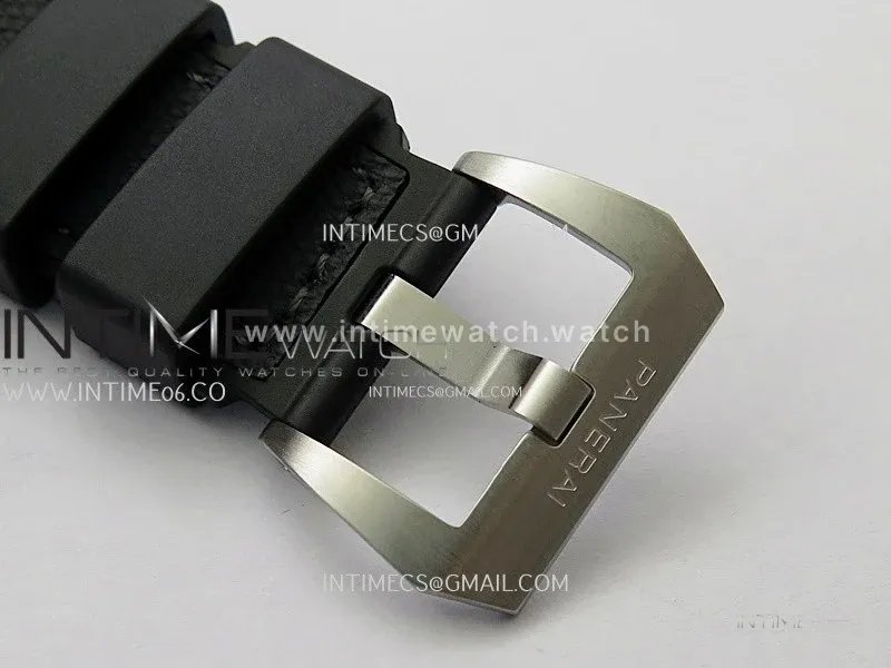 PAM1579 Luna Rossa Submersible 42mm VSF 1:1 Best Edition White Dial On Black Fabric Strap P900