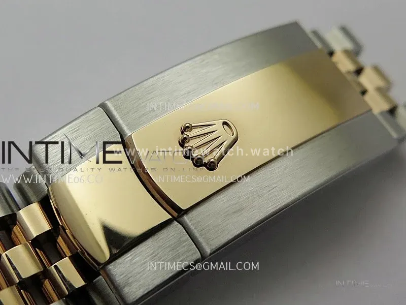 DateJust 126233 36mm 904L SS/RG ONE Factory 1:1 Best Edition Silver Leaves Dial Stick Marker On Jubilee Bracelet DD3235