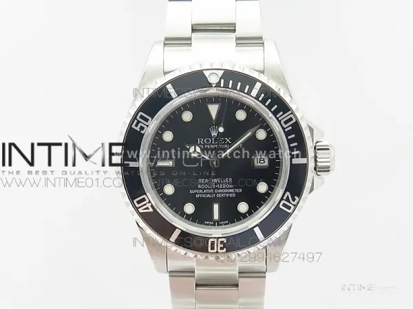 Classic Sea Dweller SS BP Best Edition Black Dial On SS Bracelet SA3135
