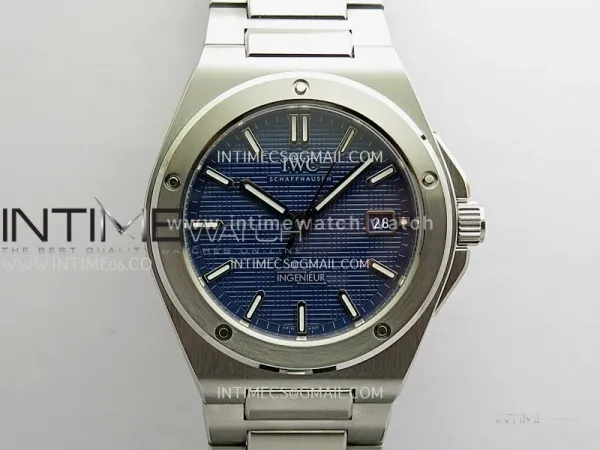 Ingenieur IW328907 SS MZF 1:1 Best Edition Blue Dial On SS Bracelet A2892 (Free Tool)