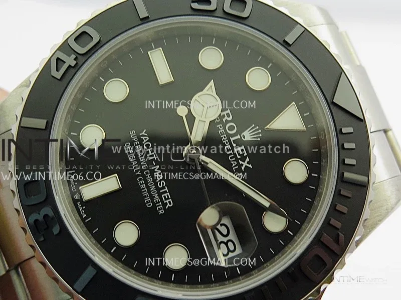 Yacht-Master 226627 V2 Ti VSF 1:1 Best Edition Black Dial On Titanium Bracelet DD3235