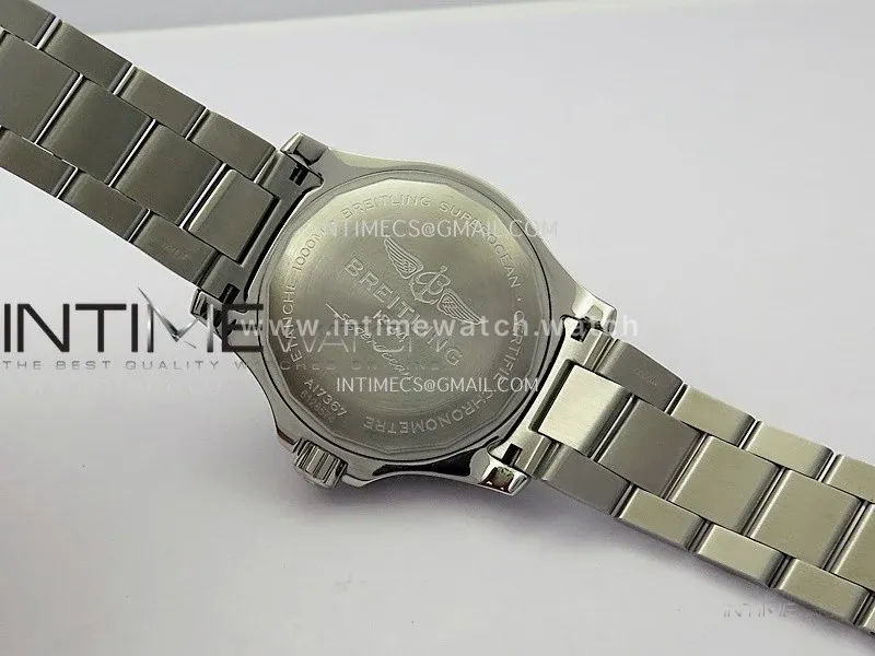 SuperOcean II 44mm TF 1:1 Best Edition Black Dial on SS Bracelet A2824