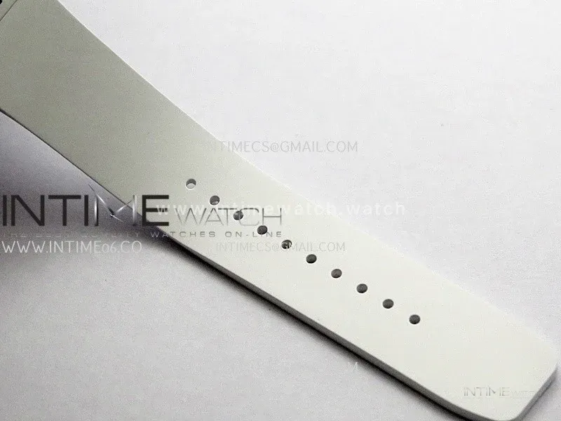 RM07 Real White Ceramic Diamond Bezel YG ZF Best Edition Red MOP Diamond Skeleton Dial On Black Rubber Strap Asian CRMA2 Clone