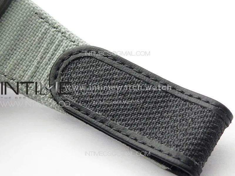 RM035-02 Forged Carbon Case KUF Best Edition Red Crown on Gray Nylon Strap MIYOTA8215