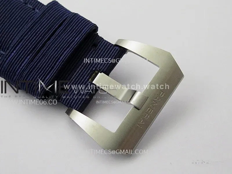 PAM1289 Y TTF Best Edition Blue Dial on Blue Leather Strap P.900 Clone
